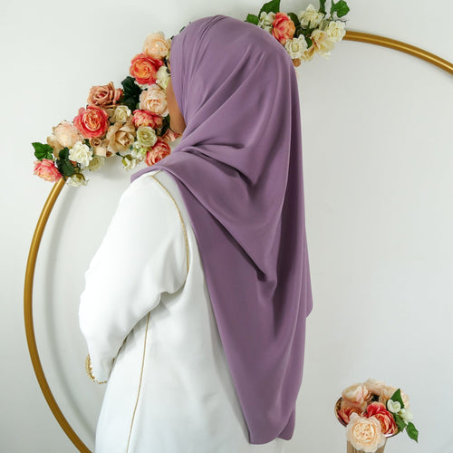 KAFTANI by Inisa Hijab Altweiß online kaufen Medina Seide Hijab