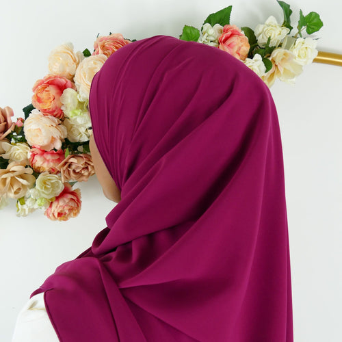 KAFTANI by Inisa Hijab Altweiß online kaufen Medina Seide Hijab