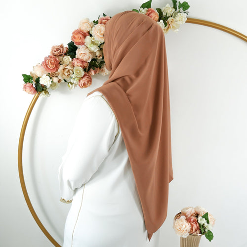 KAFTANI by Inisa Hijab Altweiß online kaufen Medina Seide Hijab