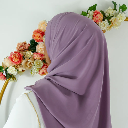 KAFTANI by Inisa Hijab Altweiß online kaufen Medina Seide Hijab