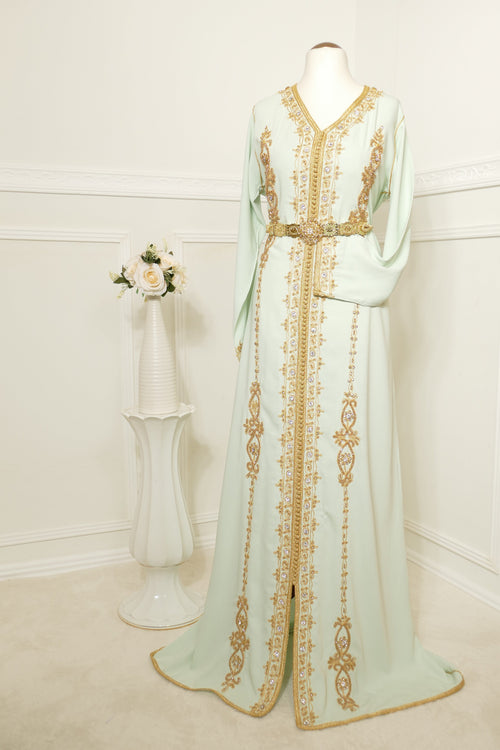 KAFTANI by Inisa Türkis Kaftan Naila