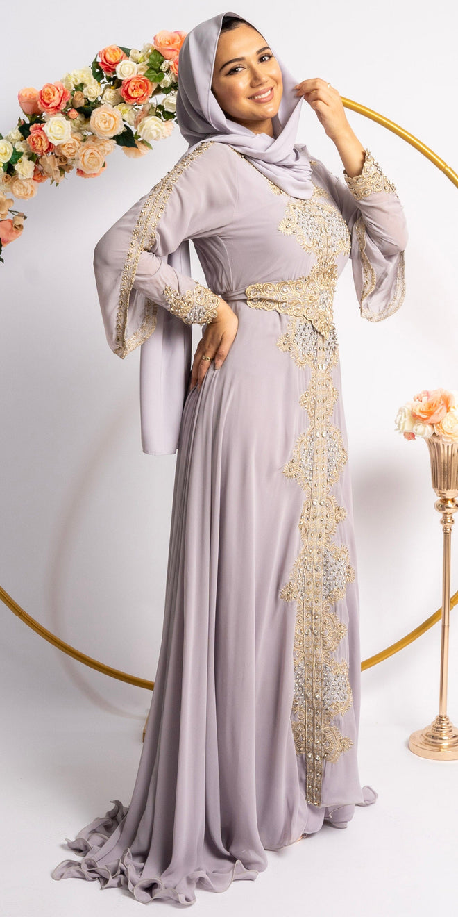 Inisa Kaftan Malika Flieder online kaufen bei INISA Kaftan Malika Flieder