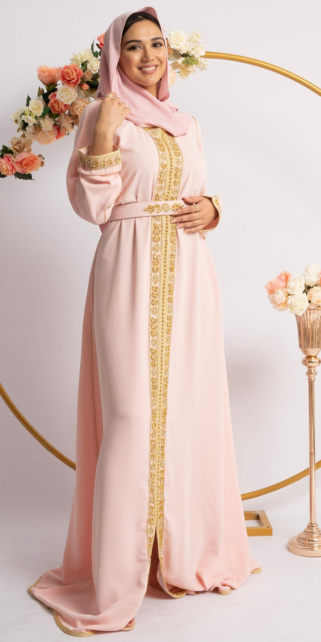 Inisa Kaftan Rania rose online kaufen bei INISA Kaftan Rania rose