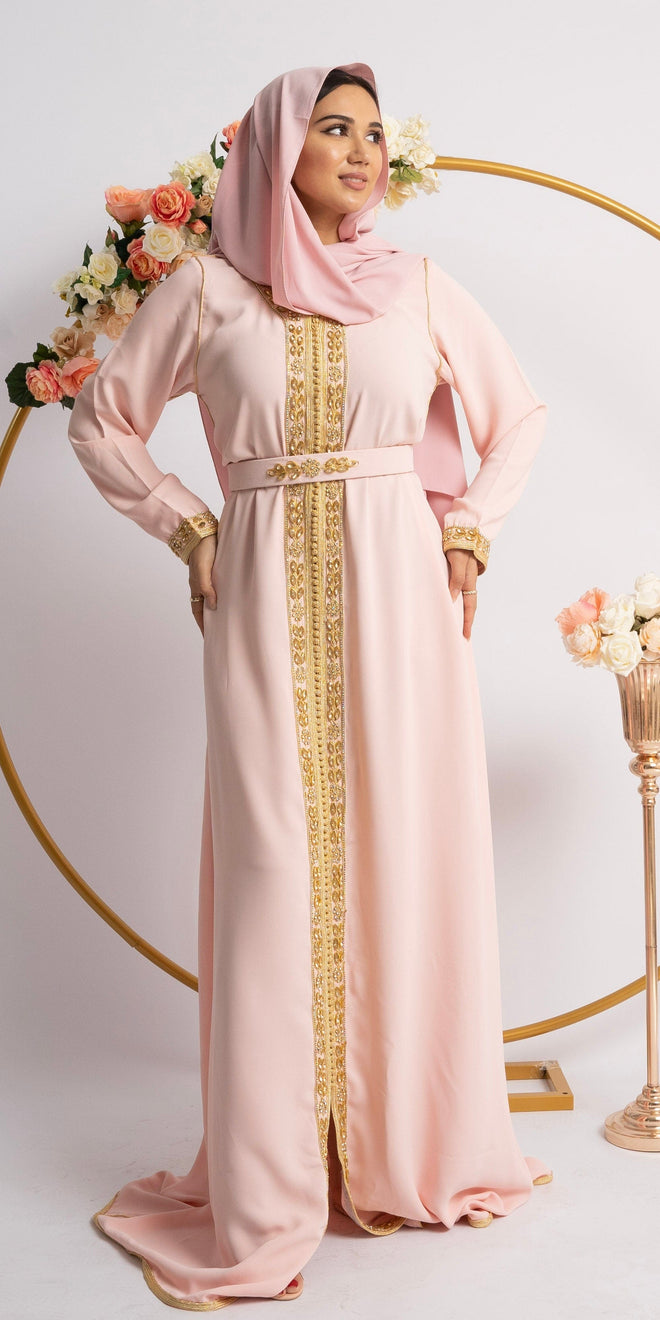 Inisa Kaftan Rania rose online kaufen bei INISA Kaftan Rania rose